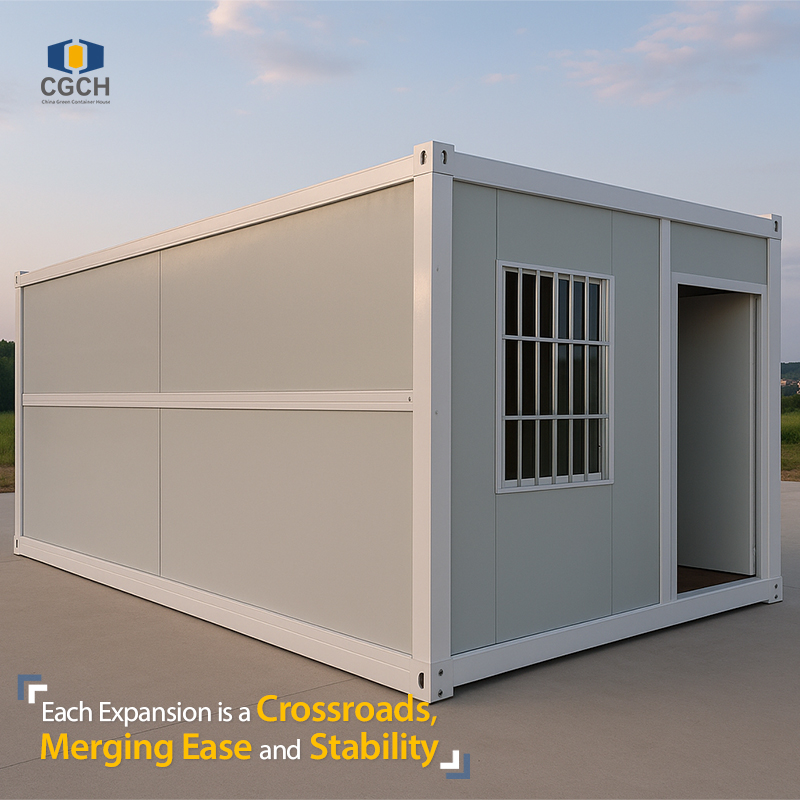 X-type folding container house| Decent unfolding and folding, stable and fast